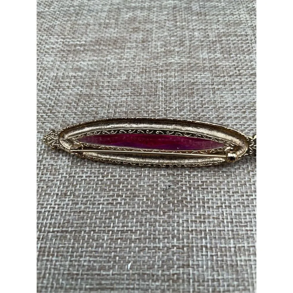 Vintage 1928 Pink Lucite 3